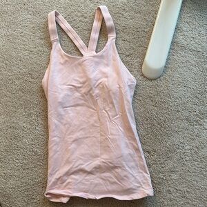 Athleta tank with bra